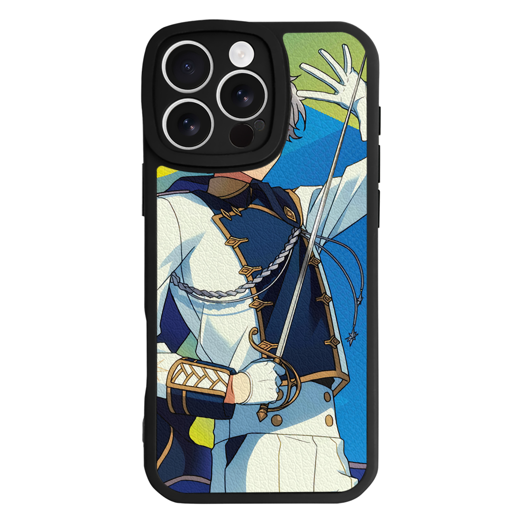 （画像用） あんさんぶるスターズ! Ensemble Stars 【iPhone 16シリーズ対応】シリコンスマホケース（レザー調） 材質：シリコン